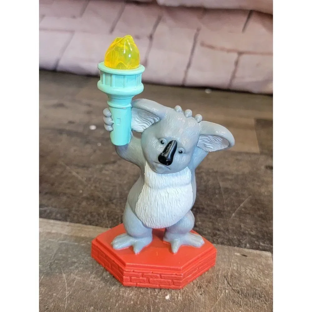 McDonald's wild Nigel koala bear statue 2006 Disney toy figure